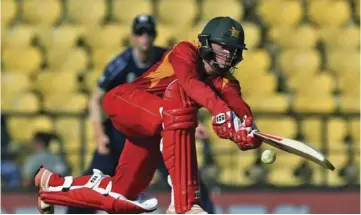  ??  ?? Zimbabwe’s national cricket team captain Sean Williams