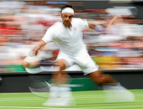  ?? GETTY IMAGES ?? Roger Federer’s legendary status has blurred the lines for tournament organisers and officials.