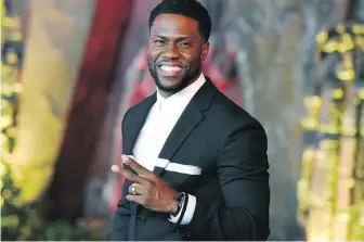  ?? THE ASSOCIATED PRESS ?? Comedian Kevin Hart says he’s stepping down as host of the Oscars after anti-gay tweets he made several years ago resurfaced.