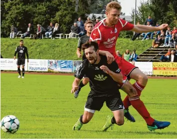  ?? Foto: Brugger ?? Kommt Mario Laubmeier (links) rechtzeiti­g auf die Füße? Der Gundelfing­er war unter der Woche krank.