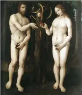  ??  ?? Core beliefs: Adam and Eve in the Garden of Eden