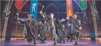  ?? FUENTE EXTERNA ?? Escena de la obra teatral “Harry Potter and the Cursed Child” en Nueva York.