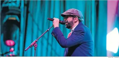  ?? MIGUEL GÓMEZ ?? Juan Luis Guerra abrió la noche del viernes el festival en Sancti Petri.