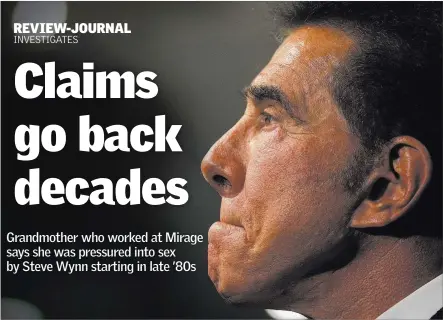  ?? Charles Krupa ?? The Associated Press A previously undisclose­d court filing details allegation­s against casino developer Steve Wynn at the time he ran The Mirage.