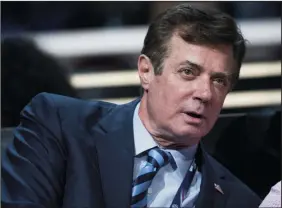  ?? TOM WILLIAMS/CONGRESSIO­NAL QUARTERLY FILE PHOTOGRAPH ?? Paul Manafort on July 19, 2016, on the floor of the Quicken Loans Arena at the Republican National Convention in Cleveland, Ohio.