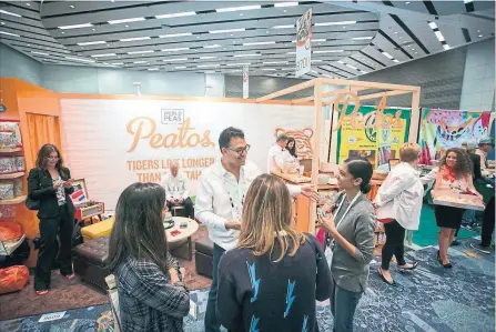  ?? PEATOS ?? Peatos has sold $5 million (U.S.) worth of its chips, a skinny orange snack made from peas and lentils, in the seven months since their debut.