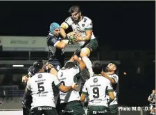  ?? Photo M.O. -D.P. ?? Qu’est-ce que ce stage en Corrèze a changé ?
Les essais que vous inscrivez sont une belle marque de confiance…
PROVENCE RUGBY >