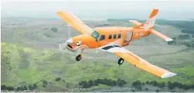  ??  ?? Six P-750s are among the wider fleet of Pacific Aerospace-made planes operating in New Zealand.