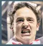  ??  ?? DELIGHT Thomas Delaney celebrates last night