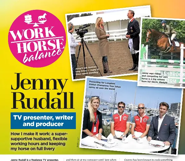 Jenny Rudall TV presenter, writer and producer - PressReader