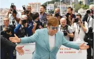  ?? At ?? John poses during a photocall on Thursday for the film Rocketman the 72nd edition of the Cannes Film Festival.