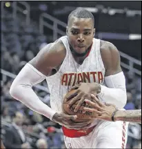  ?? JOHN BAZEMORE / ASSOCIATED PRESS ?? Paul Millsap never made the All-Star team in seven seasons with the Jazz. He’s been selected four times since joining the Hawks before the 2013-14 season.