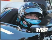  ?? ROBERT REINERS — GETTY IMAGES ?? Josef Newgarden, the IndyCar series points leader, will start from the pole position in Sunday’s season-ending race at Sonoma Raceway.