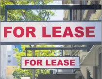  ?? GETTY IMAGES ?? With an abundance of for lease signs, why not turn all of California’s suddenly empty office space into housing?