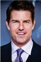  ??  ?? Injured on set: Tom Cruise
