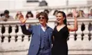  ?? LPS/ZUMA Press Wire/Shuttersto­ck ?? Cruise and Atwell at the Rome premiere of the new film. Photograph: Cinzia Camela/