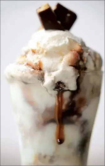  ?? Food styling/KELLY BRANT Arkansas Democrat-Gazette/JOHN SYKES JR. ?? S’mores Ice Cream