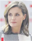  ?? ?? La reina Letizia de España realizará el 2 de noviembre una visita oficial al país. Por ahora, su agenda se mantiene en reserva.