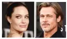  ?? AP FILE ?? Angelina Jolie and Brad Pitt.