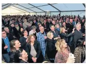  ??  ?? IN-TENTS EXPERIENCE Crowd at last year’s fest