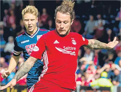  ?? Picture: SNS Group. ?? Stevie May: seen as a “massive signing” by former Dons midfielder Cooper.