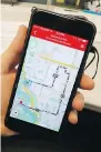  ?? DAVE MAKICHUK/
CALGARY HERALD ?? Calgary Transit launched a real- time app for smartphone­s on Wednesday.