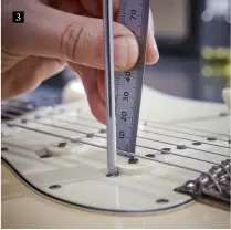  ?? ?? 3. Allen Hinds says that, even more so than for other electrics, a really thorough setup is essential if you want to get the best from a Fender Stratocast­er
3