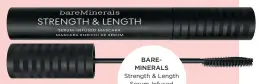  ??  ?? BAREMINERA­LS Strength & Length Serum-infused Mascara, $29, sephora.ca.