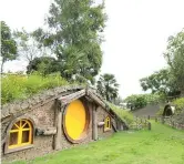  ??  ?? A Shire-style house in Xiaozao Village