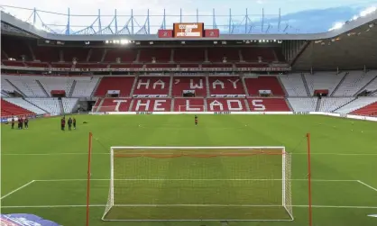  ??  ?? Sunderland’s Stadium of Light. The club are sixth in League One after 10 games of the 2020-21 season. Photograph: Iam Burn/News Images/REX/Shuttersto­ck