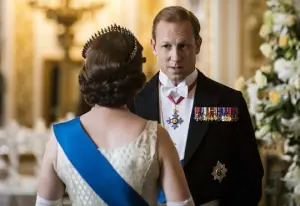  ?? Picture by Sophie Mutevelian/Netflix ?? ● Tobias Menzies as Prince Philip.