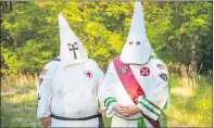  ??  ?? TO THE POINT: Klu Klux Klan, historical oddities or sinister force?