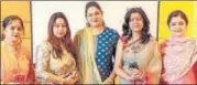  ??  ?? Devina Sahay, Tanushree Gupta, Mamta Tripathi , Jyoti Sinha, Simran Sahni