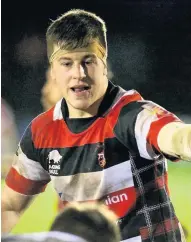  ??  ?? Young blood Twenty-year-old prop Murphy Walker won the Young Player plaudits