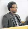  ?? TARA BRADBURY/THE TELEGRAM ?? Abdifatah Mohamed is representi­ng himself at trial. On Tuesday he cross-examined a number of RNC officers on the stand at provincial court in St. John’s.