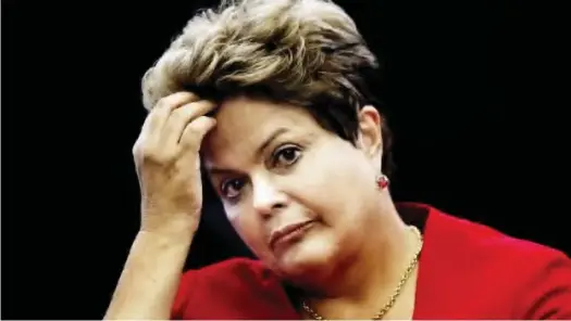  ??  ?? Former President of Brazil Dilma Rousseff