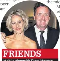  ??  ?? Maitlis alongside Piers Morgan