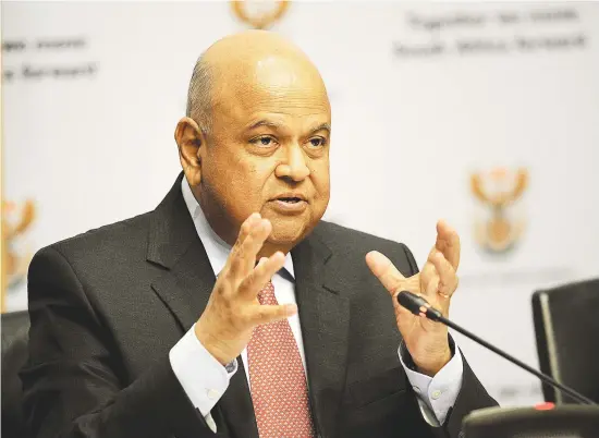 ?? Picture: Gallo Images ?? ON THE SPOT. Finance Minister Pravin Gordhan will today deliver his budget speech, where he is expected to touch on the subject of radical economic transforma­tion as mentioned by President Jacob Zuma at the State of the Nation address earlier this month.