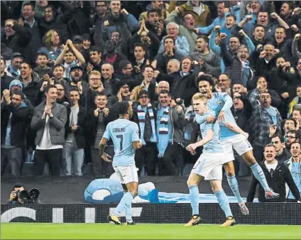  ?? FOTO: GETTY ?? El City volvió a celebrar un triunfo importante en el Etihad