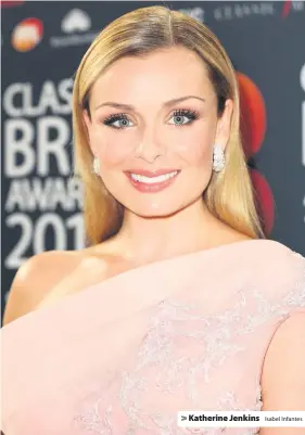  ?? Isabel Infantes ?? &gt; Katherine Jenkins