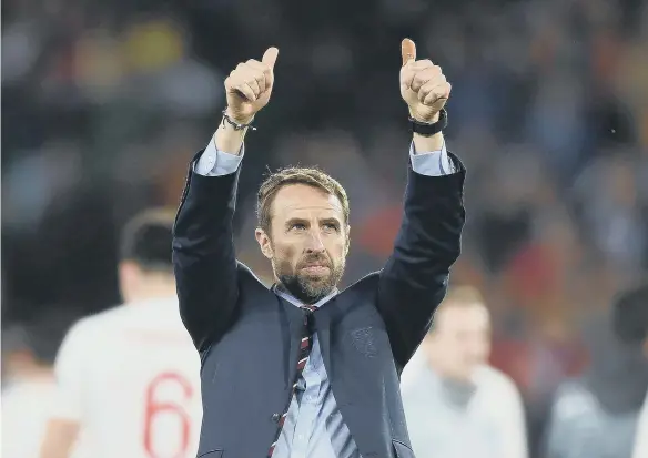  ??  ?? Gareth Southgate.