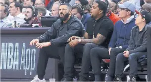  ?? VAUGHN RIDLEY/GETTY IMAGES ?? Drake’s opening show at the Scotiabank Arena last night was postponed.