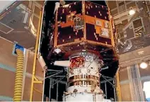  ?? PHOTO: NASA ?? The IMAGE satellite undergoes launch preparatio­ns in early 2000. Nasa lost contact with the weather satellite five years later.