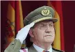  ?? ?? Il sovrano Re Juan Carlos, 83 anni, ha abdicato nel 2014