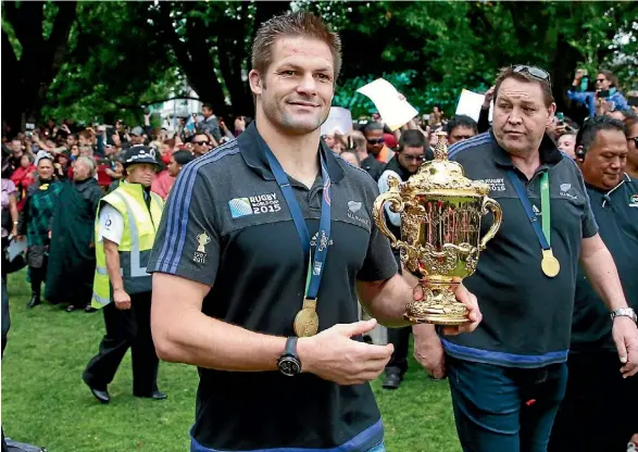  ?? GETTY ?? All Black Richie McCaw has retained his title as New Zealand’s most trusted sportspers­on.