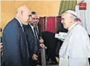  ??  ?? cordobesa tuvo la oportunida­d de mantener un encuentro privado con el Papa Francisco (foto), quien vio con agrado el convenio de hermanamie­nto firmado entre ambos destinos, potenciand­o el turismo religioso.