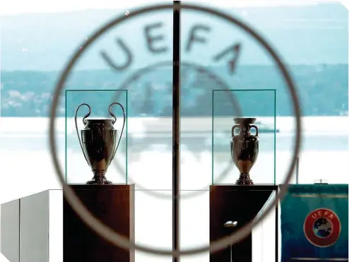  ?? / FOTO: EFE ?? Evidenteme­nte la UEFA está en contra de la creación de la Superliga, ya que afectaría el control que han tenido.