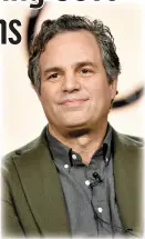  ?? Hollywood A-lister Mark Ruffalo ??