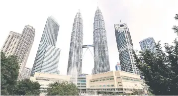  ??  ?? As the Malaysian economy continues to readjust to the changing economic landscape stemming from both domestic and external developmen­ts, its economic resilience will continue to be tested in 2019, says RAM Ratings. — Bernama photo