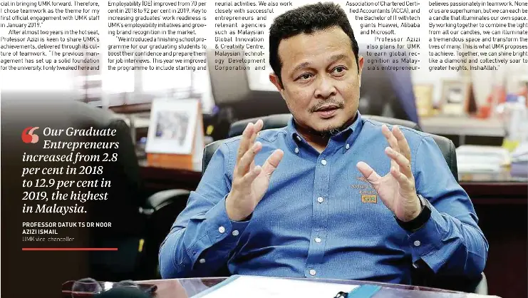 Umk Soars To Greater Heights Pressreader